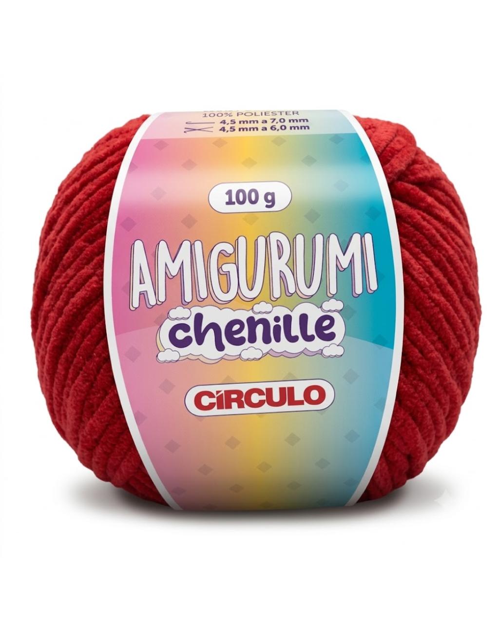 HILO AMIGURUMI CHENILLE 3635 PASION